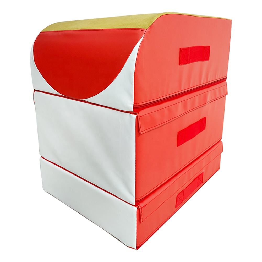 Gymnastics Four-section Software Pommel Horse Fitness Training Multi-function Vaulting Jump Box - Gymnastic Floor - LMYSPORT
