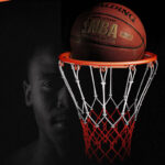 Professional Basketball Goal System – Complete Set with Chain Net, Adjustable Pole & Portable Base - Basketball ...