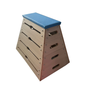 PP Pommel Horse Customizable Logo Wooden Vaulting Exercise Horse - Sensory Integration Soft Package - LMYSPORT