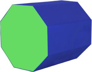 Gymnastics Mat Octagon Tumbler Octagon Mat 24.4″ x 25.6″ Gymnastic Equipment Somersault Backbend Tumbling Trai...