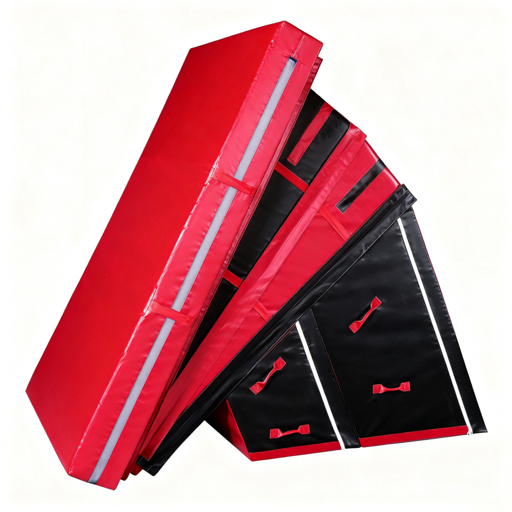 Gymnastic Equipment Gymnastics Mat Crash Mat Suitable for Double-bar Training Folding Landing Mat - Gymnastic Foam Shaped ...